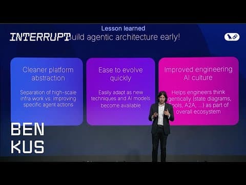 Unlocking Agent Creation: Agentic Architecture Lessons